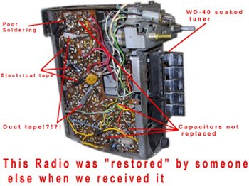 Antique Radios and Parts and Radio Restoration